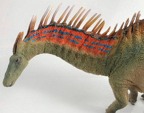 PNOS Amargasaurus - Lucio - New Color - Head Close Up Left